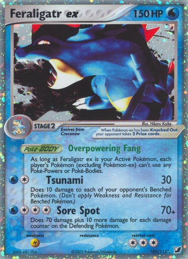 Feraligatr EX 103/115 - HP