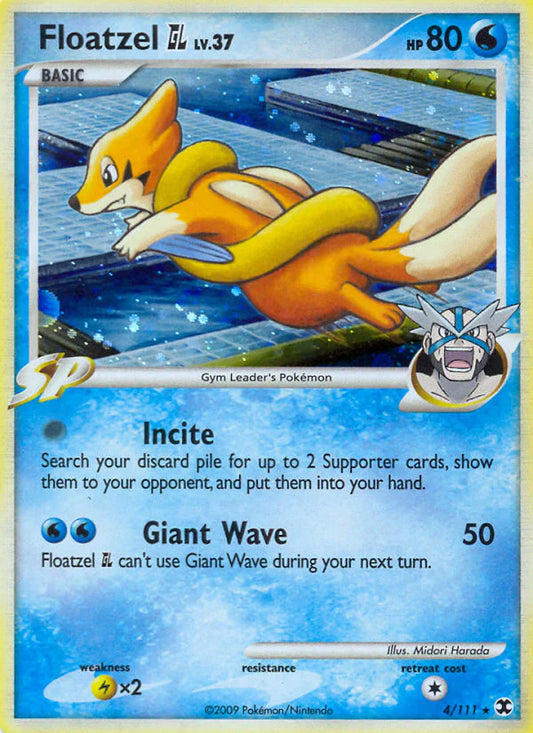 Floatzel GL (Holo) 4/111  - LP