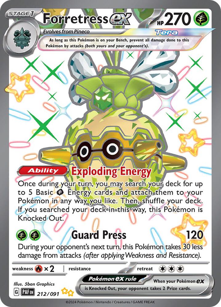 Forrestress EX 212/091 - NM