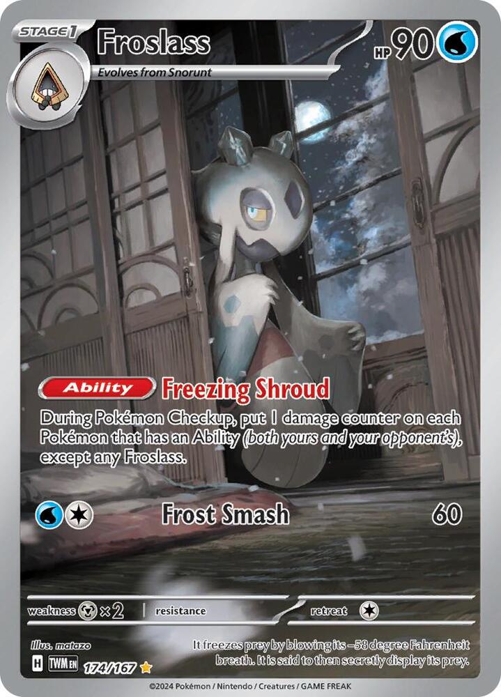 Froslass 174/167 - NM