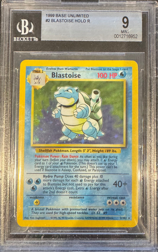 Blastoise BGS 9