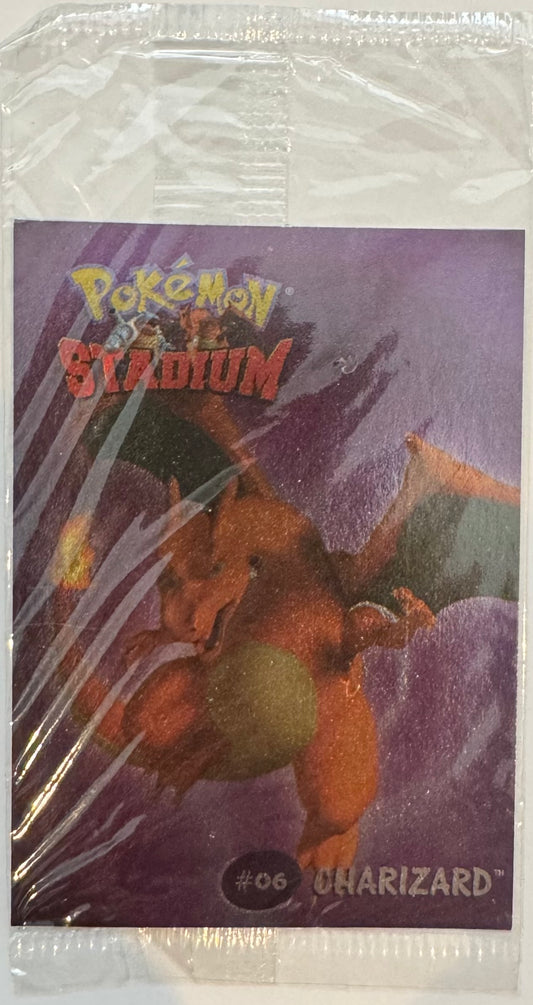 Charizard Stadium Holo Foil - SEALED