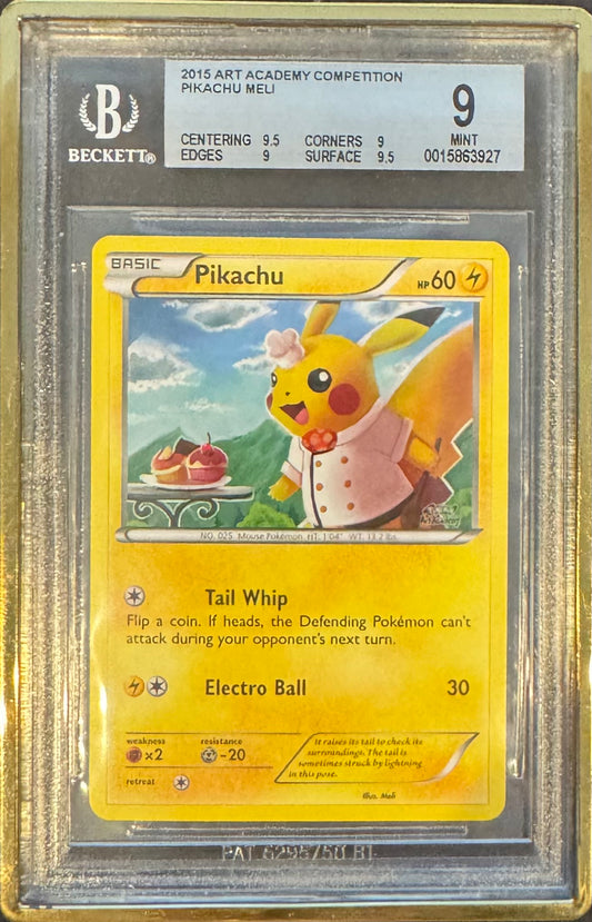Pikachu Meli (Academy Competition) BGS 9