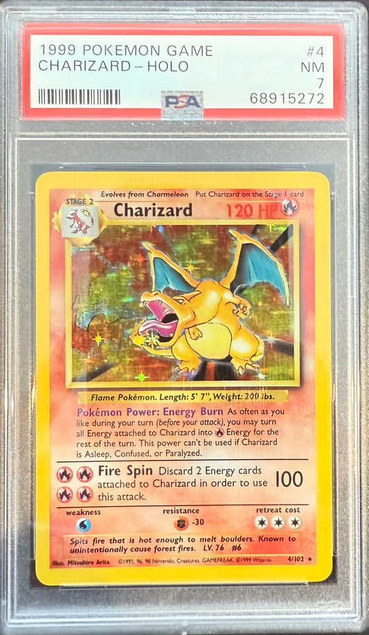Charizard Base Set PSA 7