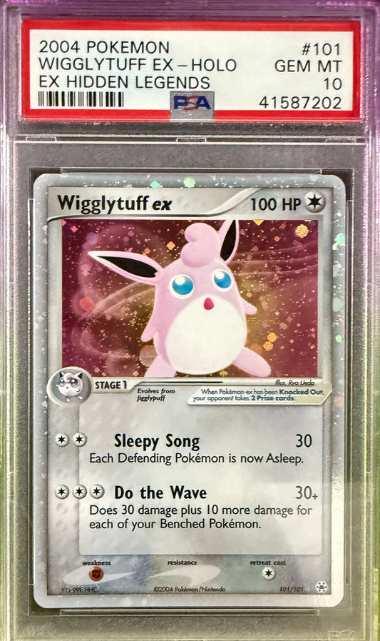 Wigglytuf ex - EX Hidden Legends 2004 PSA 10