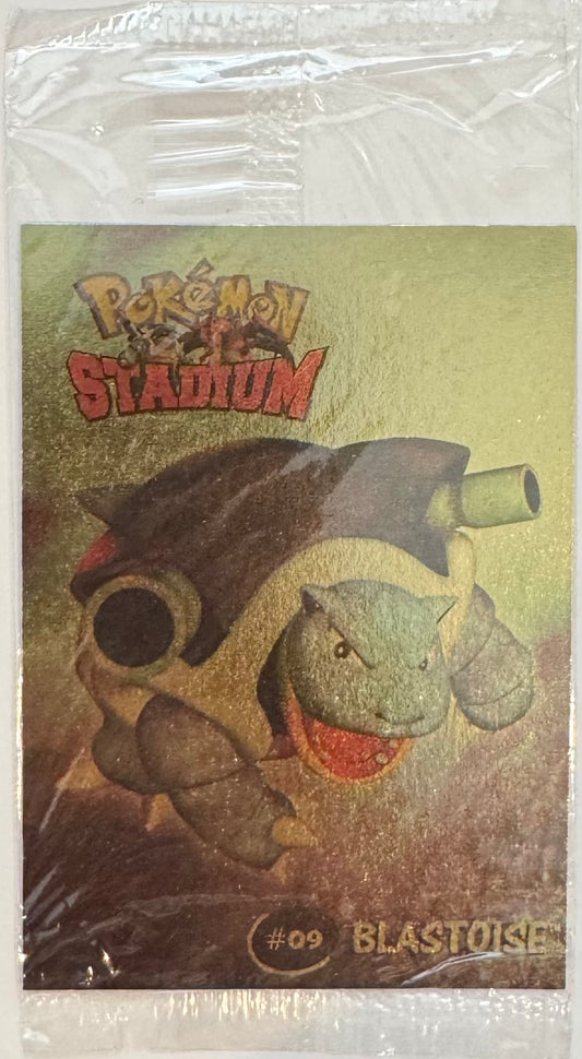 Blastoise Stadium Gold Foil - SEALED
