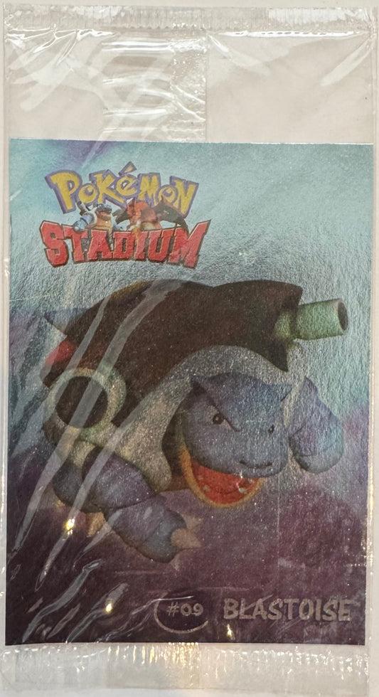 Blastoise Stadium Holo Foil - SEALED
