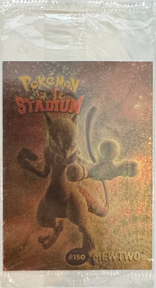 Mewtwo Stadium Gold Foil - SEALED