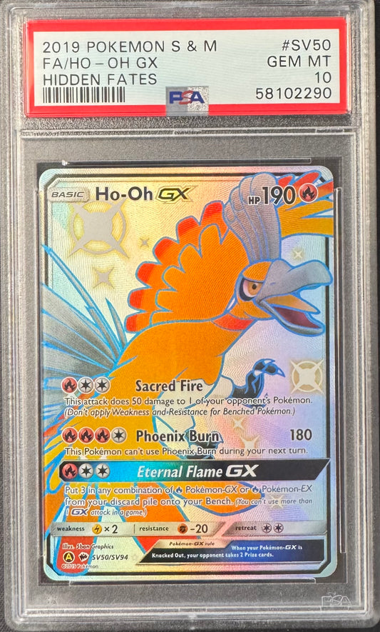 Ho-Oh GX PSA 10