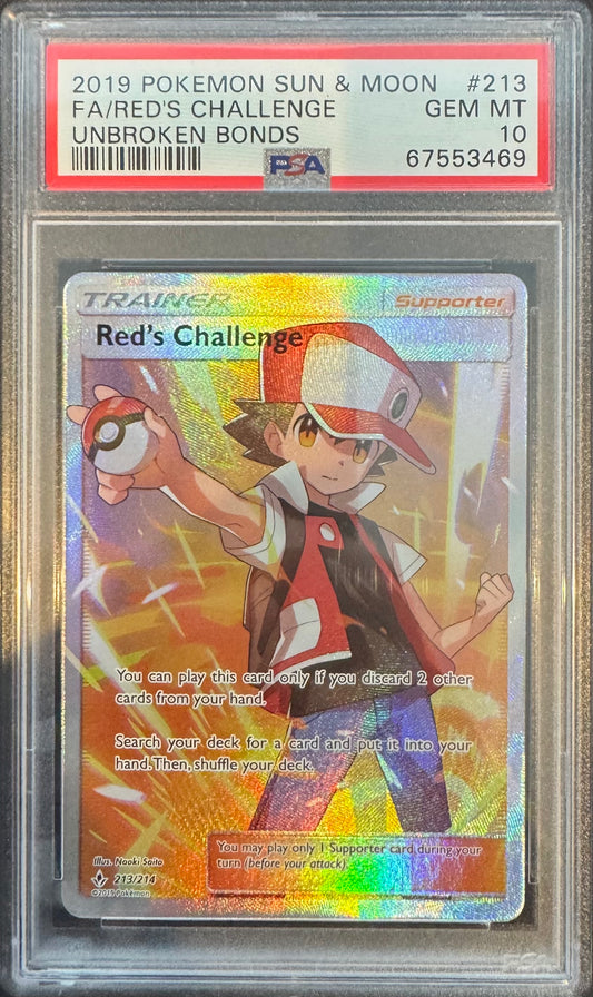 Red's Challenge PSA 10