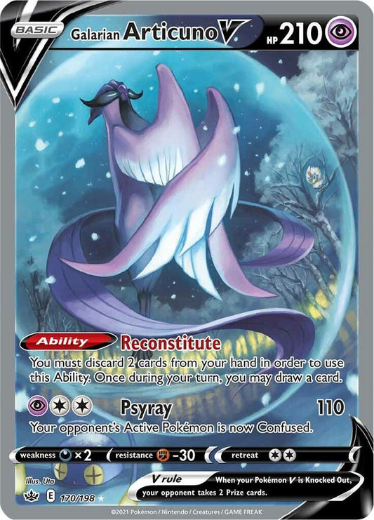 Galarian Articuno V 170/198 - NM