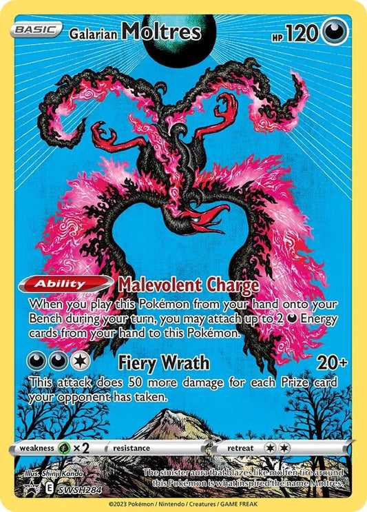 Galarian Moltres SWSH284 - NM