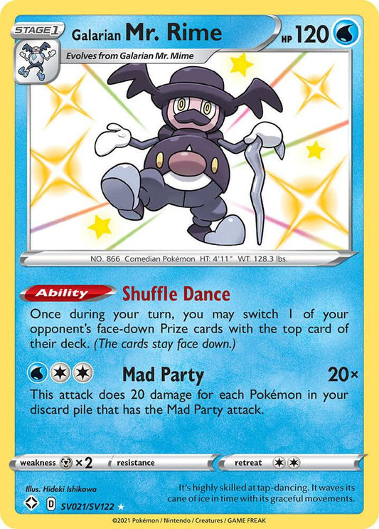 Galarian Mr. Rime SV021/SV122 - NM