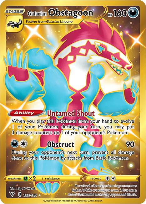 Galarian Obstagoon 198/185 - NM