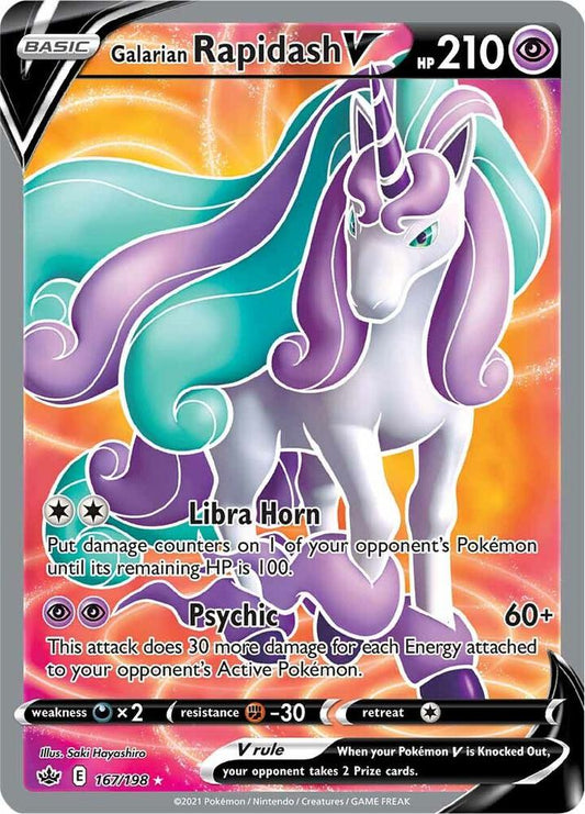 Galarian Rapidash V 167/198 - NM