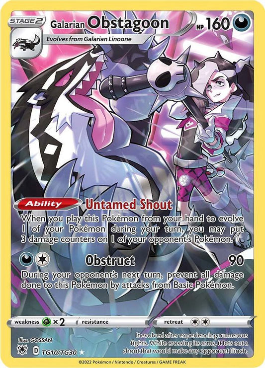 Galarian Obstagoon TG10/TG30 - NM