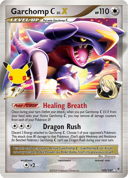 Garchomp C LV.X 145/147 - NM