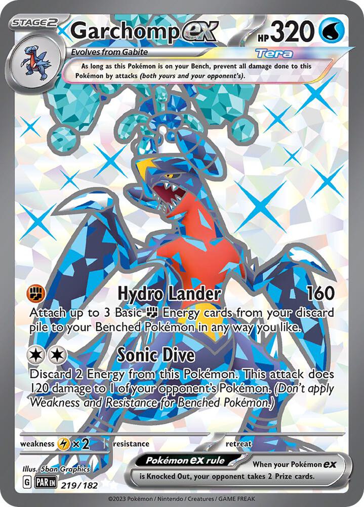 Garchomp EX 219/182 - NM