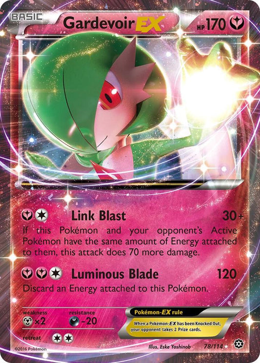 Gardevoir EX 78/114 - LP