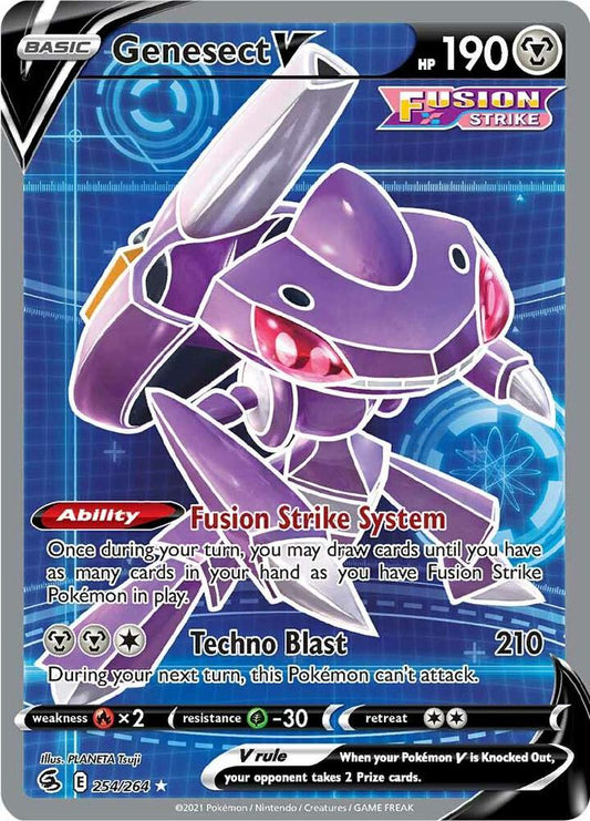Genesect V 254/264 - NM