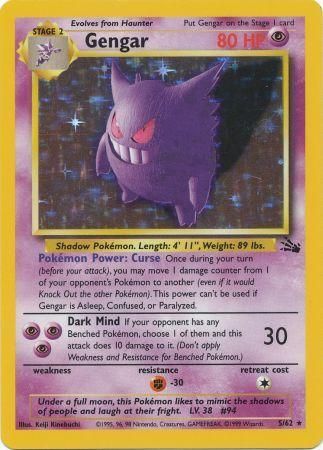 Gengar (Holo) 5/62 - MP