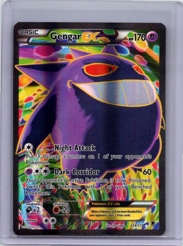 Gengar EX (114 Full Art) (114/119) (PHF)