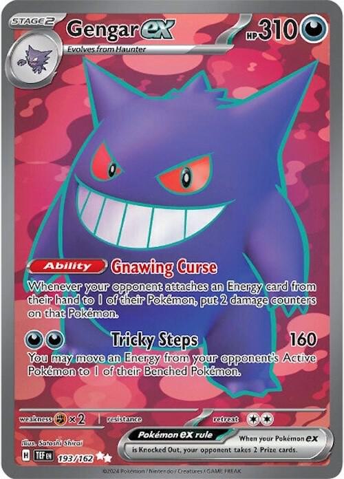 Gengar EX 193/162 - NM