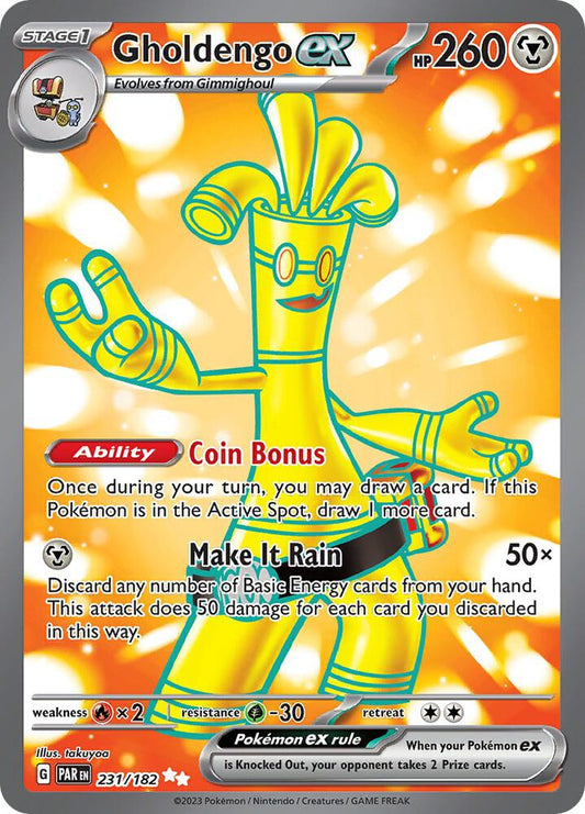 Gholdengo EX 231/182 - NM
