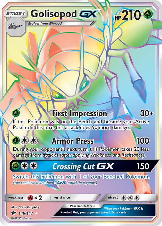 Golisopod GX 148/147 - NM