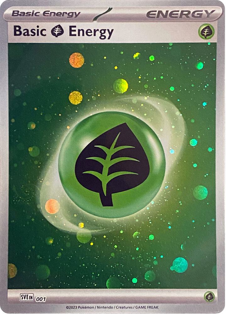 Basic Grass Energy (Cosmos Holo) 001 - NM