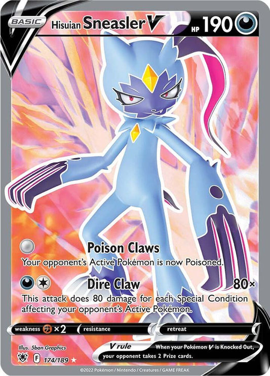Hisuian Sneasler V 174/189 - NM