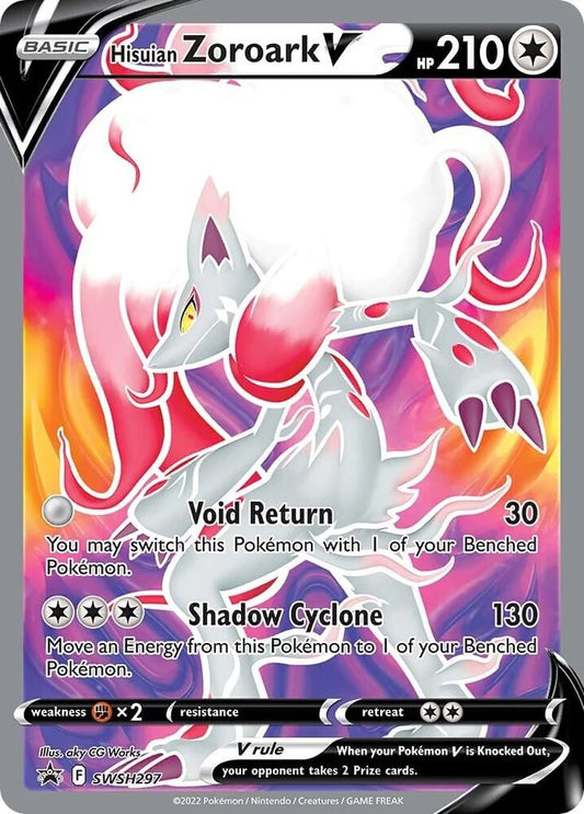Hisuian Zoroark V SWSH297 - NM