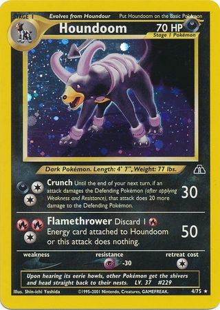 Houndoom (Holo) 4/75 - LP