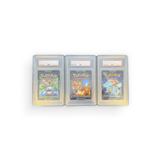 Black Triangle Base Set Booster Pack Art Set PSA 9