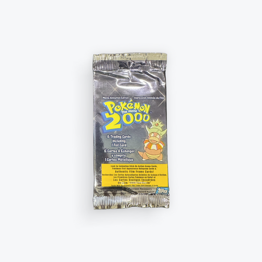 Topps The Movie 2000 Slowking Booster Pack