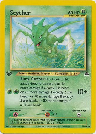 Scyther 1st Ed. 46/75 - HP