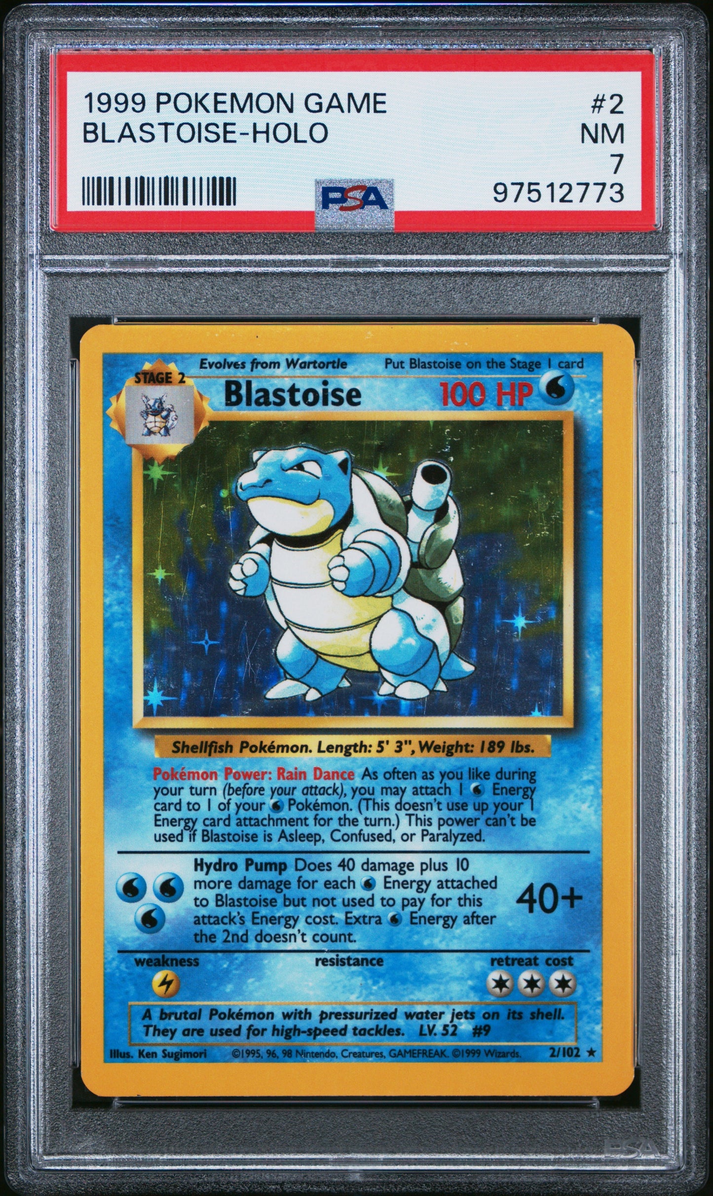 Blastoise PSA 7