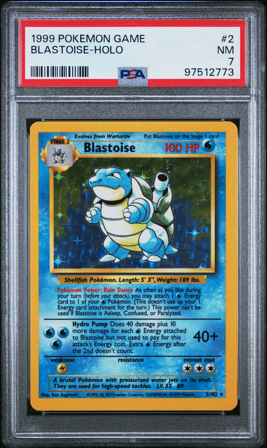 Blastoise PSA 7