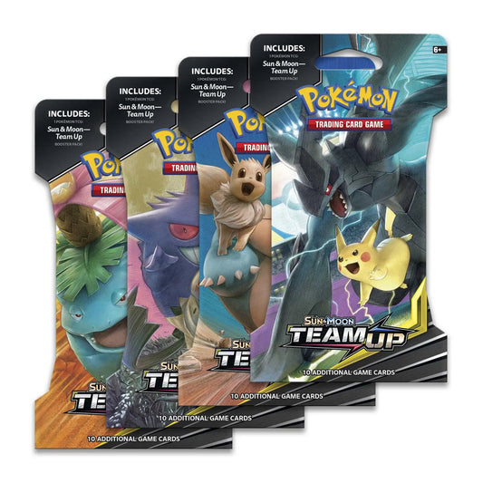 Team Up Sleeved Booster Pack Art Set