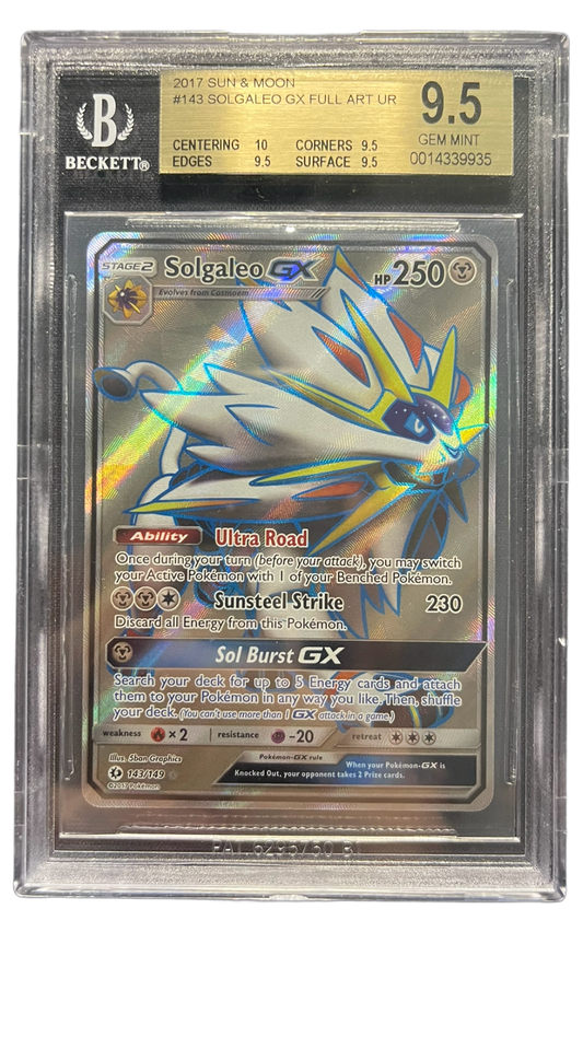 Solgaleo GX BGS 9.5