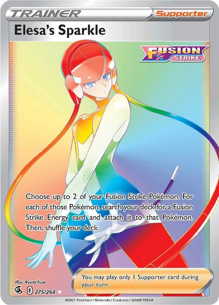 Elesa's Sparkle 275/264 - NM