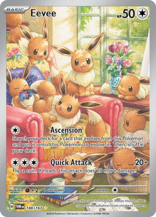 Eevee 188/167 - NM