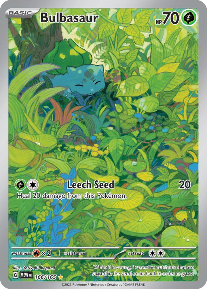 Bulbasaur 166/165 - NM