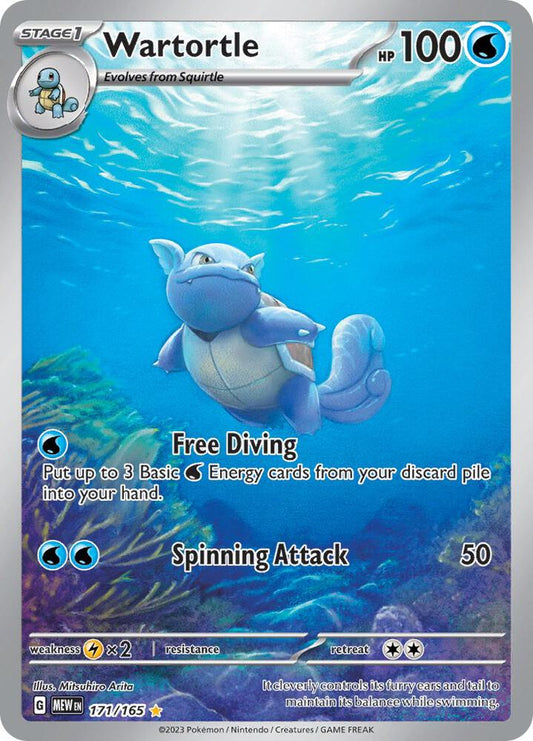 Wartortle 171/165 - NM