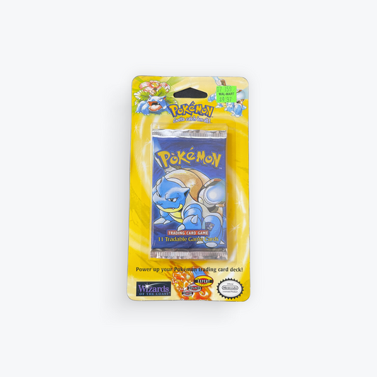 Base Set Potential Shadowless Blastoise Blister Pack