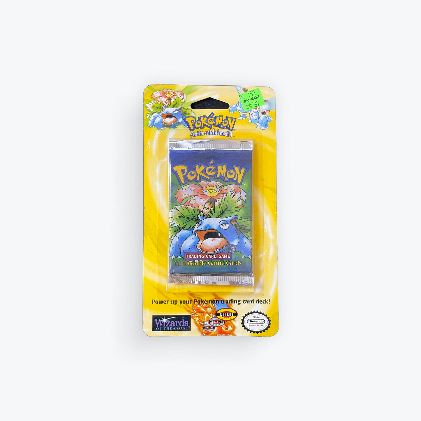 Base Set Potential Shadowless Venusaur Blister Pack