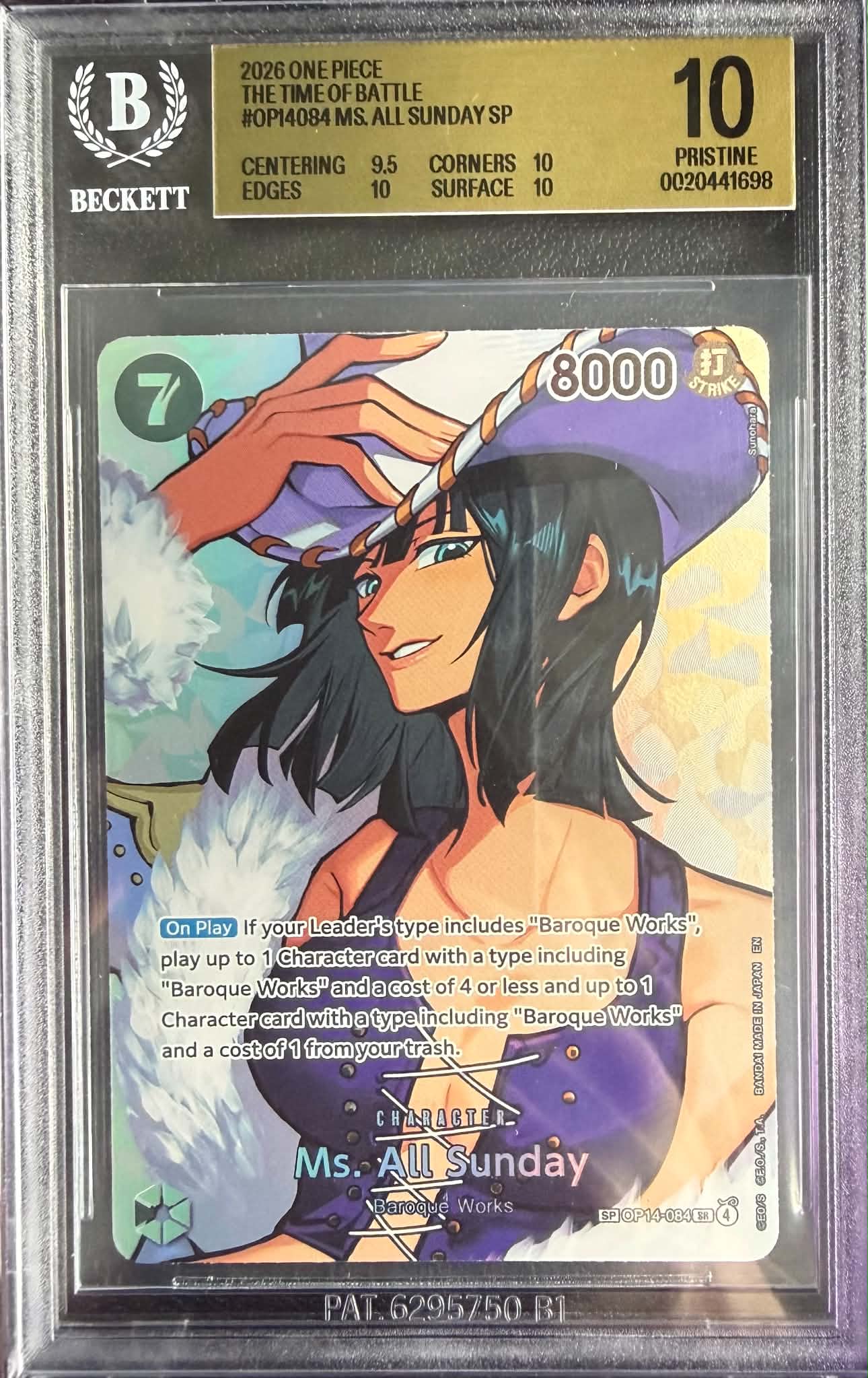 Ms All Sunday BGS 10.0