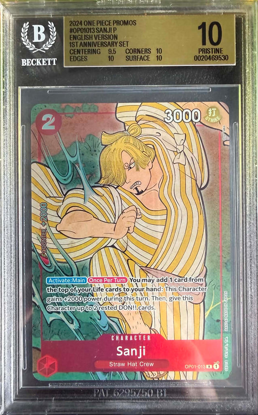 Sanji 1st Anniversary BGS 10.0