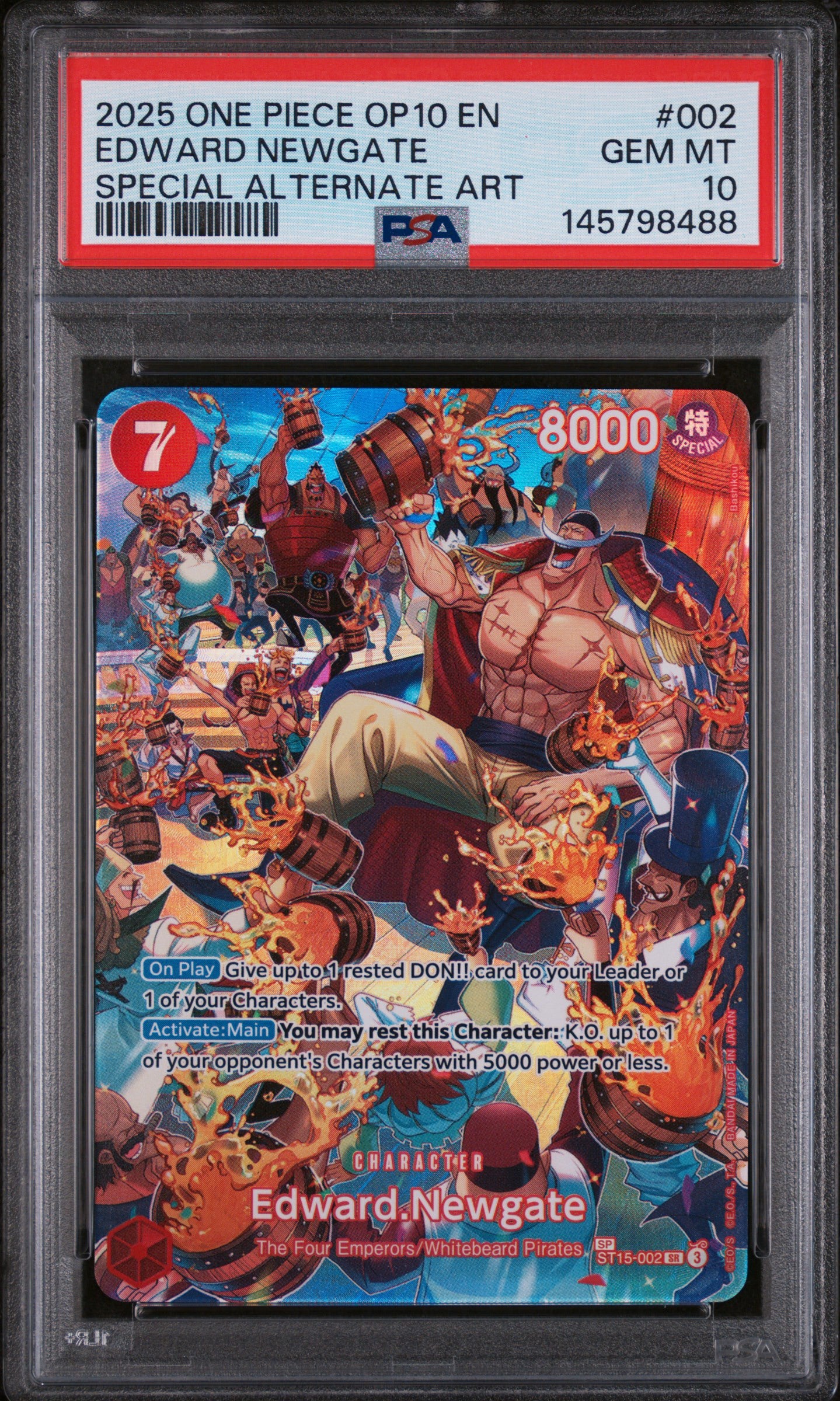Edward Newgate SP PSA 10