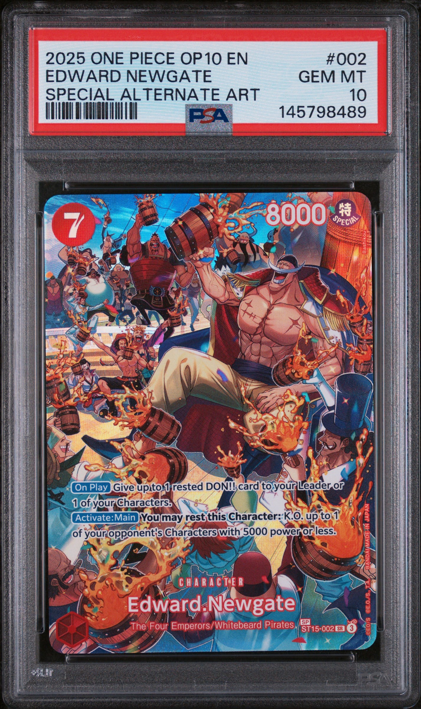 Edward Newgate SP PSA 10